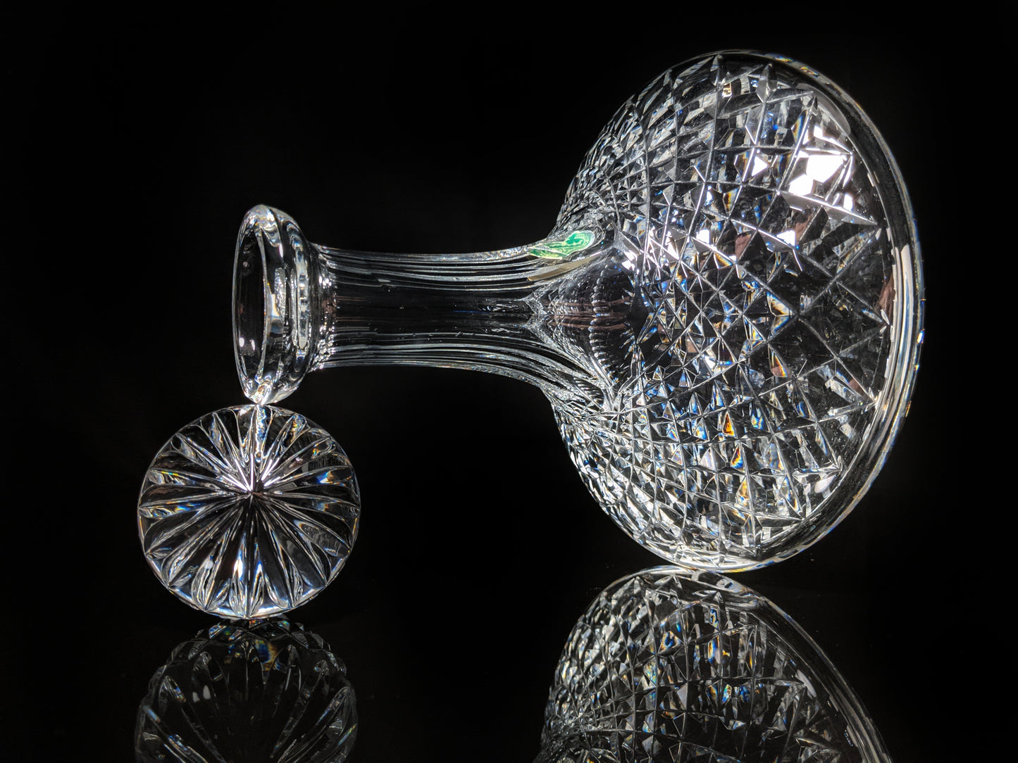 Waterford crystal Ships Decanter. # 002