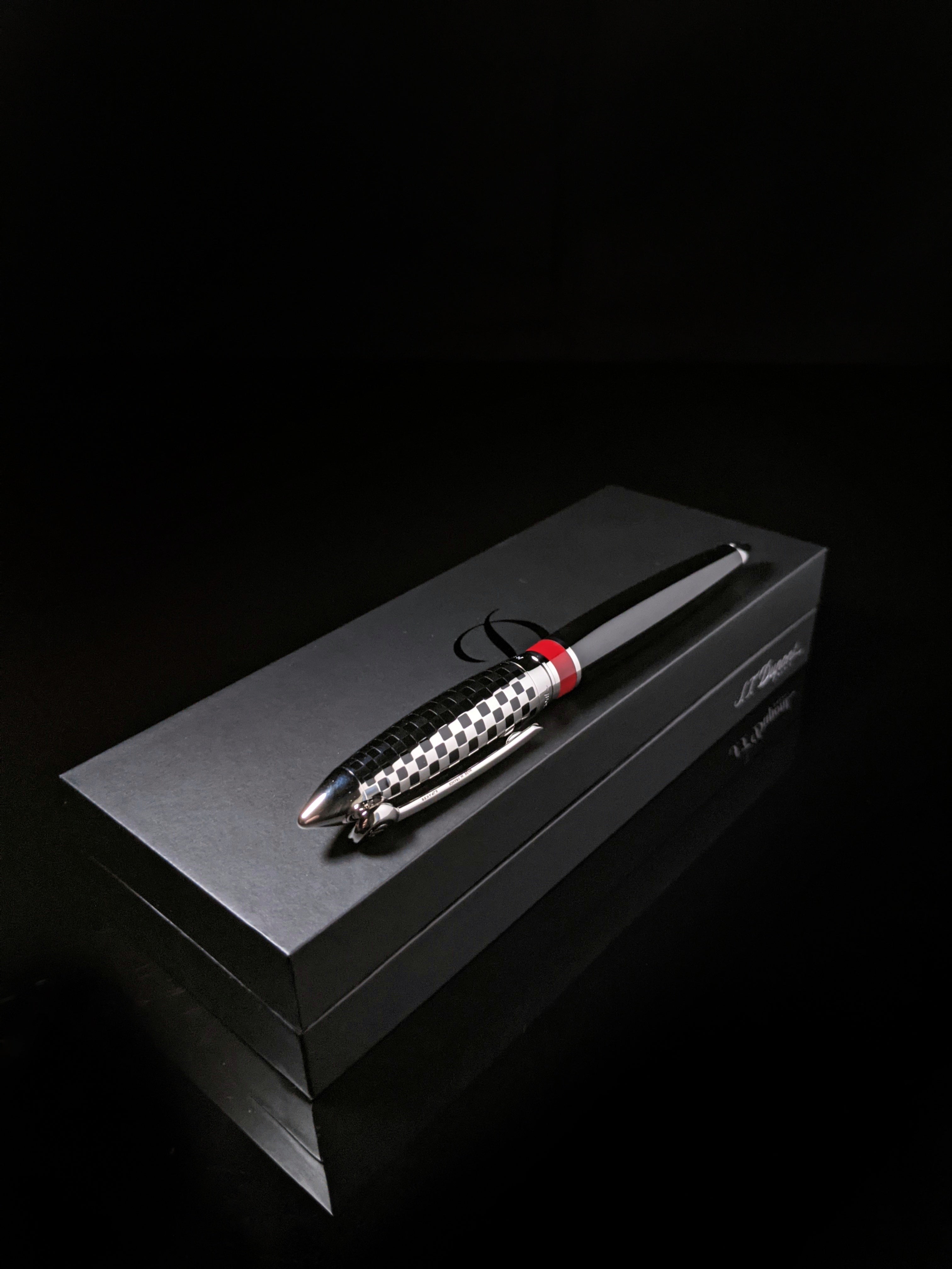 ST Dupont Streamline Race Machine Roller Ball Pen Model 252684RM