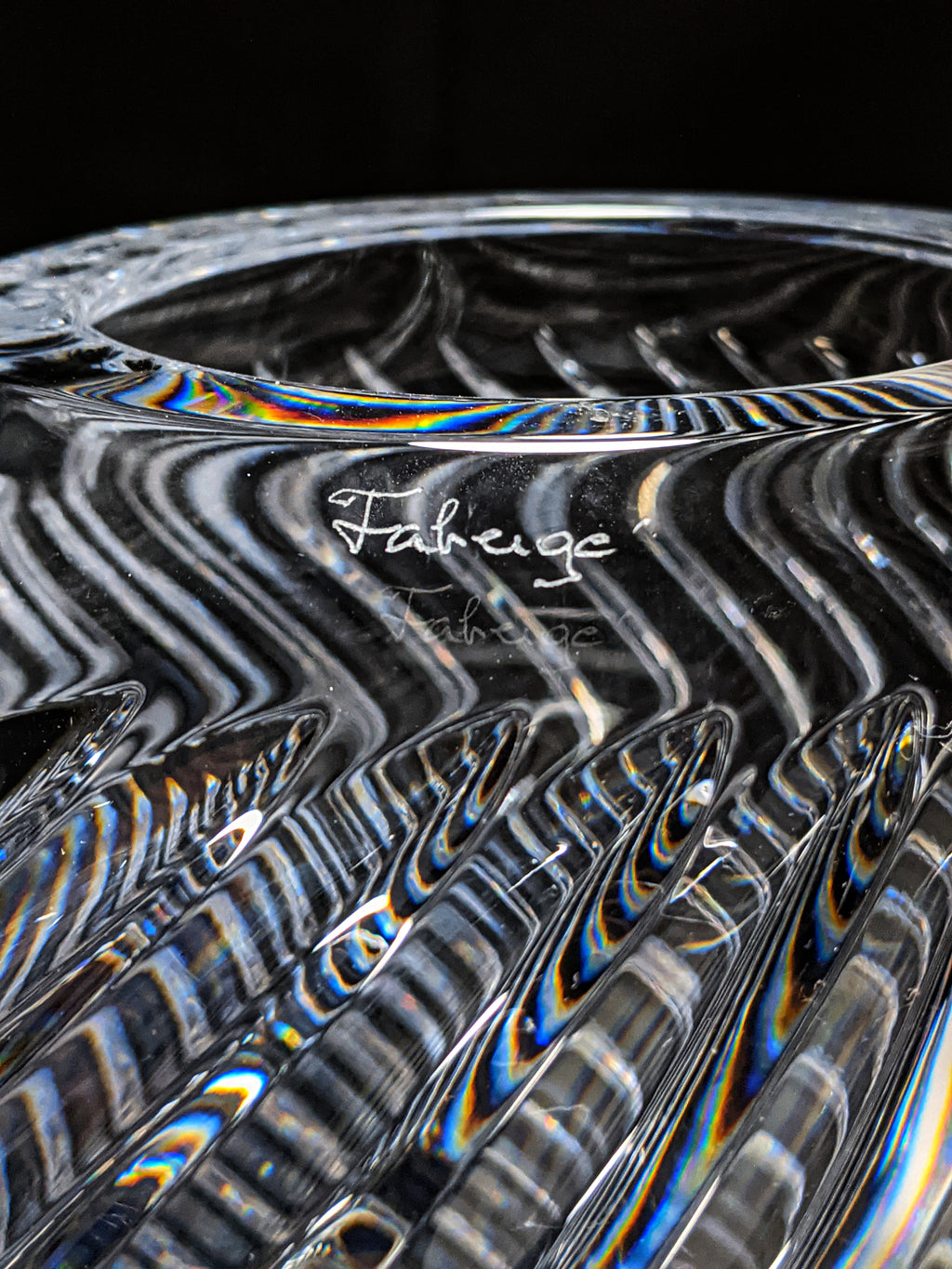 Faberge | Atelier Crystal Collection Bowl | New in the Box