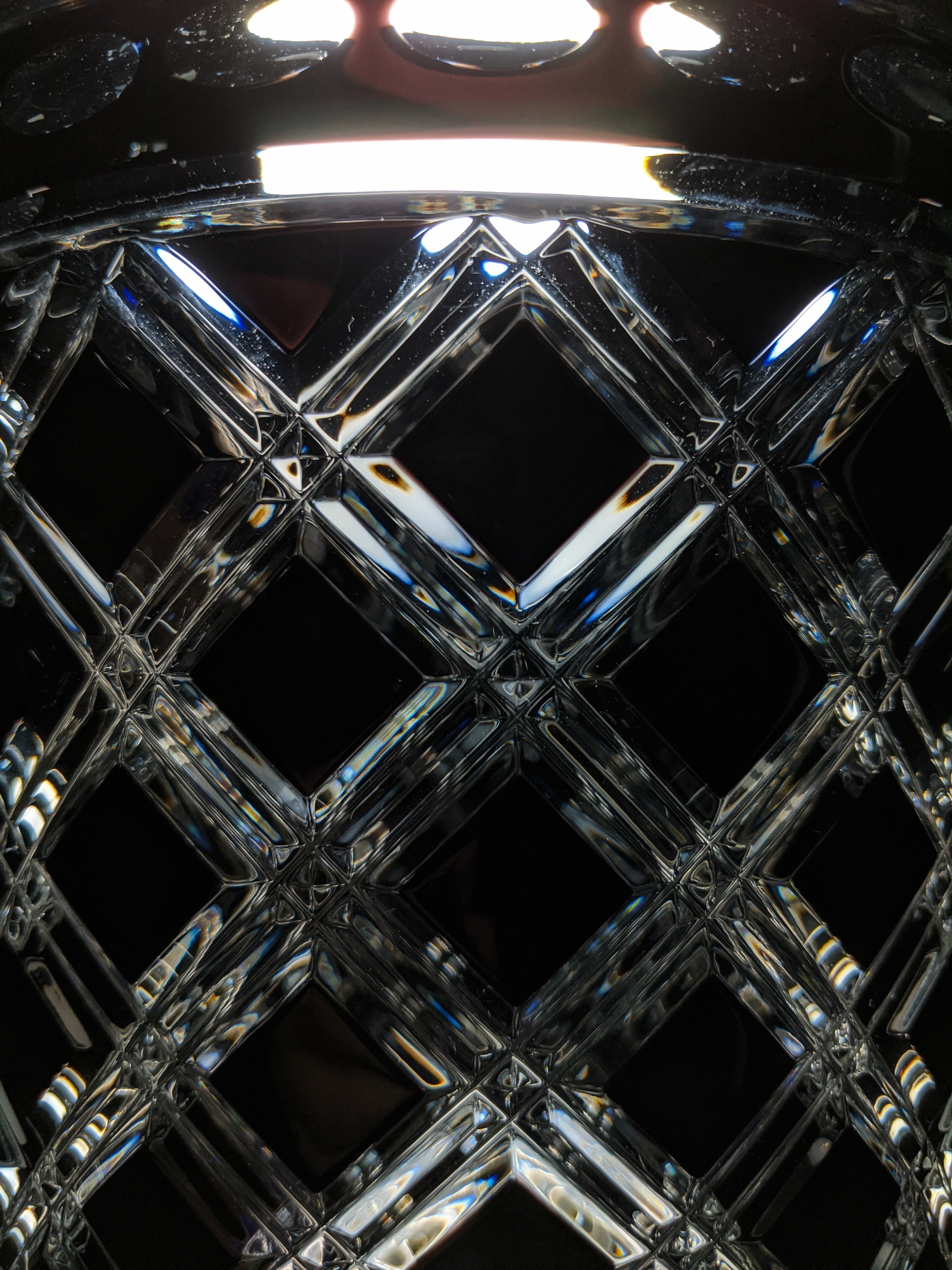 Black Crystal Champagne Ice bucket