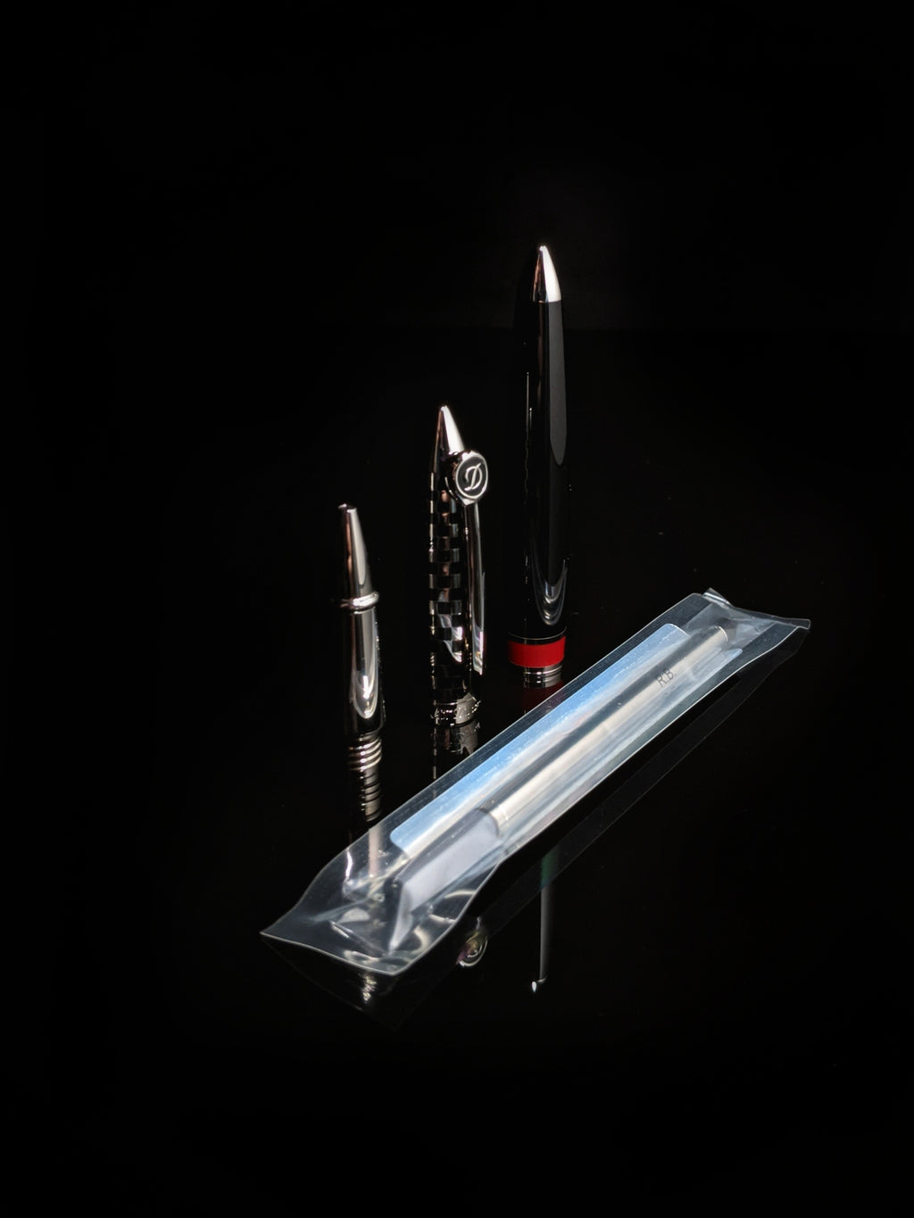 ST Dupont Streamline Race Machine Roller Ball Pen Model 252684RM