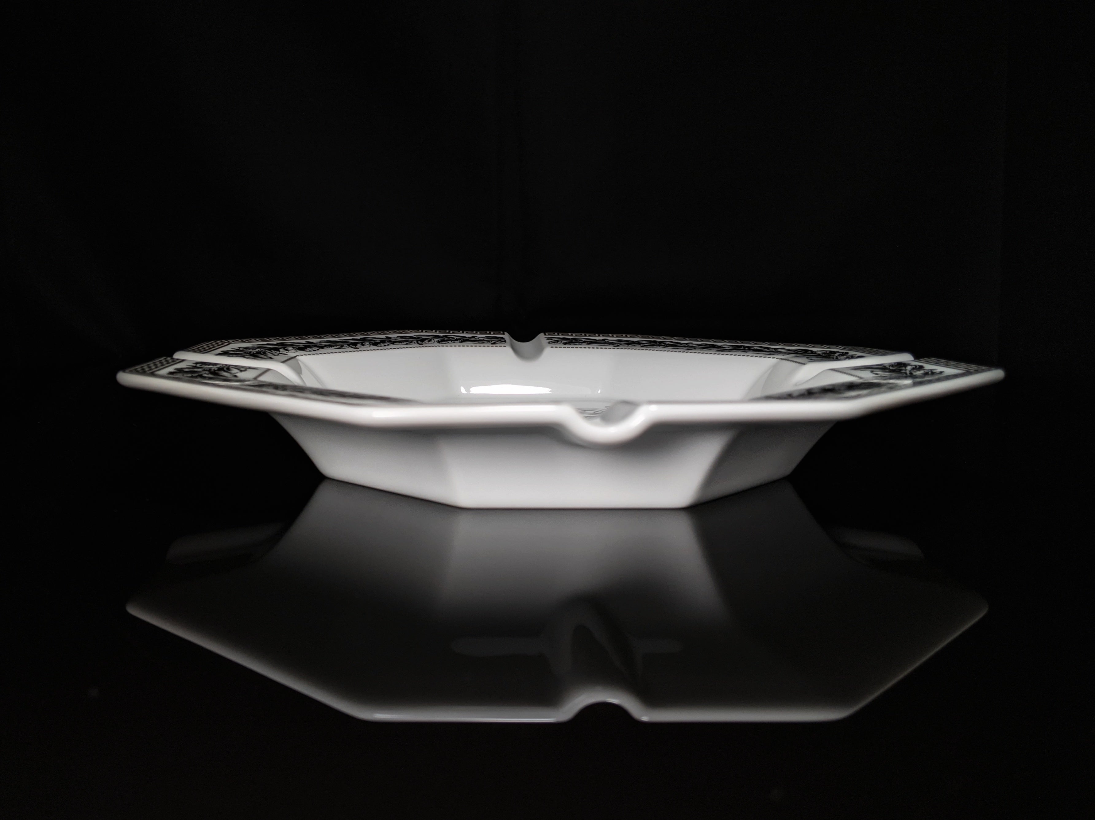 Versace Marqueterie ashtray 9 inch