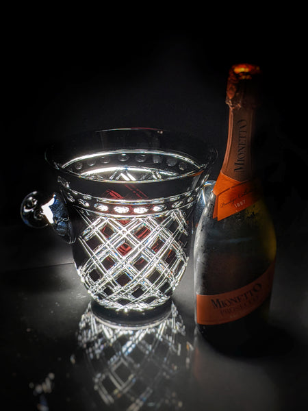 Black Crystal Champagne Ice bucket without  the original box