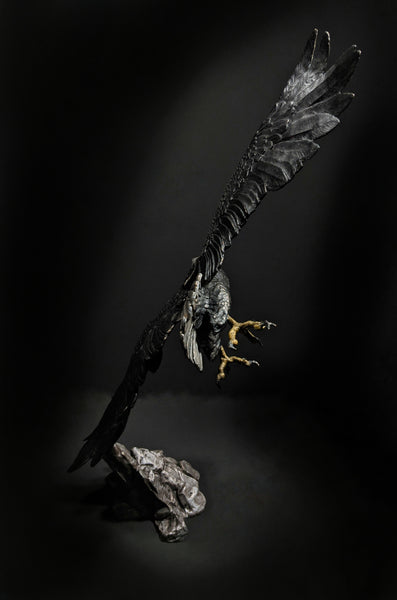 Mark Hopkins Vigilance Bronze Sculpture
