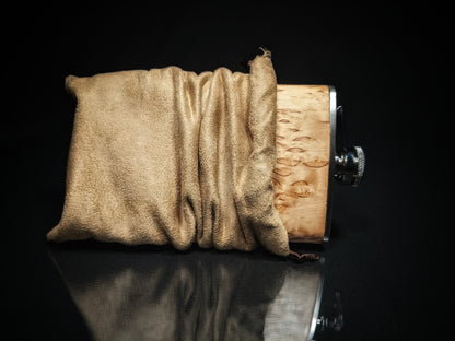 Brizard and Co. The 8 oz Flask - Birch Burl