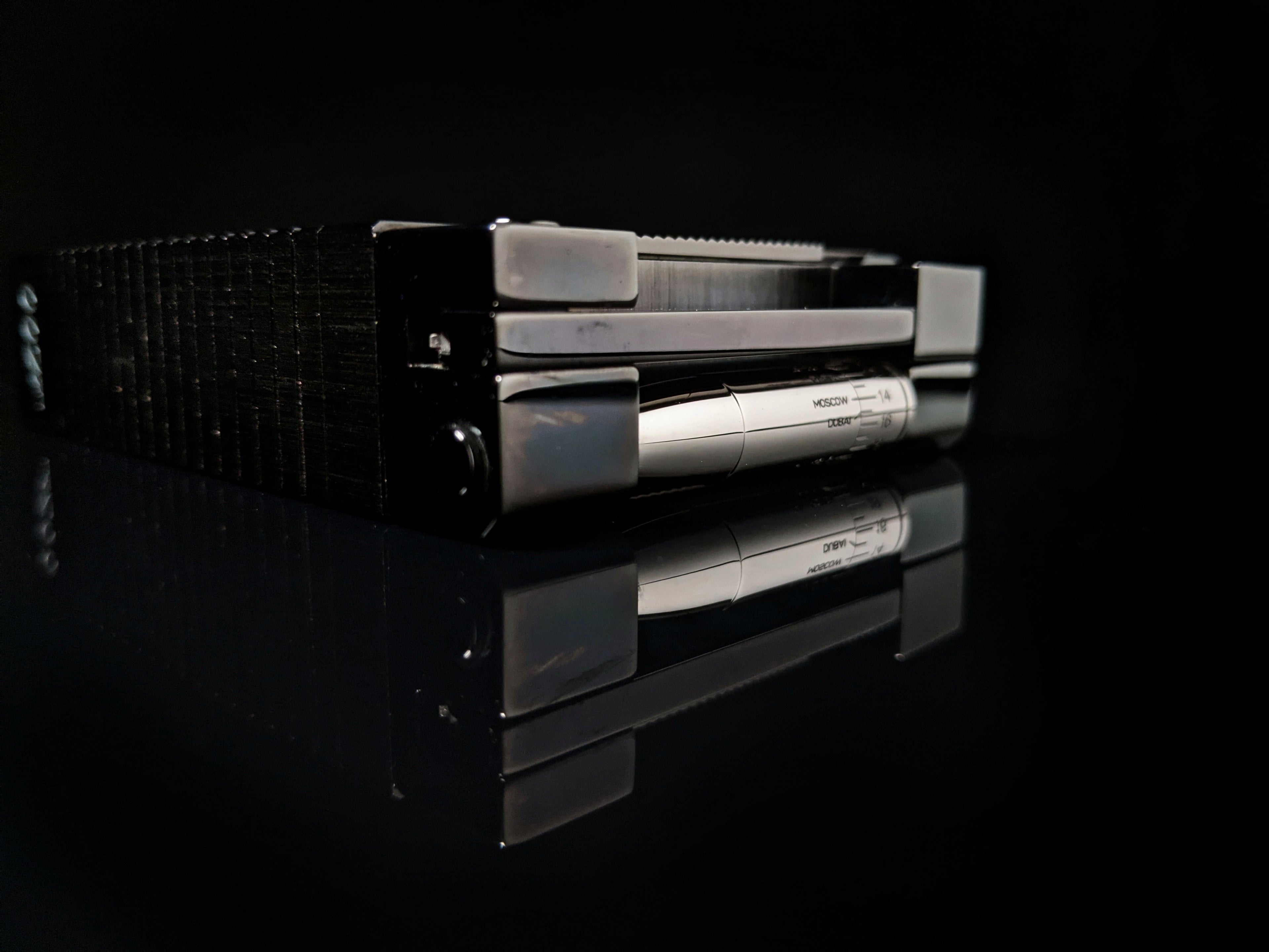 S.T. Dupont James Bond 007 Black Gunmetal Table Lighter