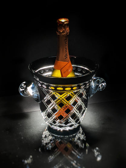Black Crystal Champagne Ice bucket without  the original box