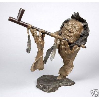 Mark Hopkins | Bronze Sculpture - Grandfather's Prayer