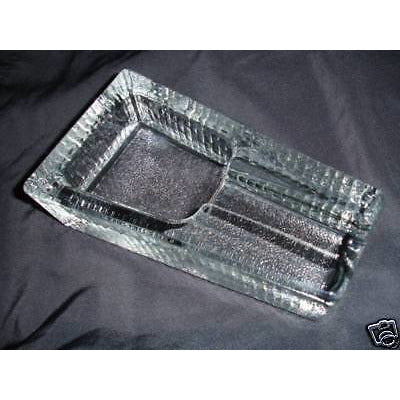 heavy duty glass ashtray