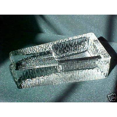 heavy duty glass ashtray