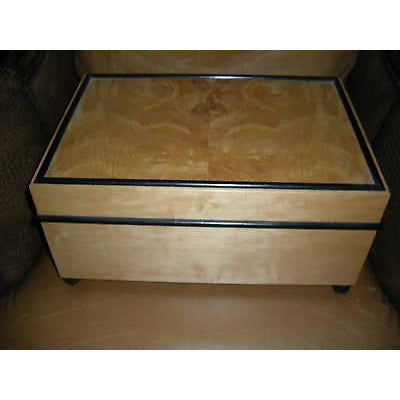 designer furniture type  humidor Measures 16" L x 11" W x 6.75" H