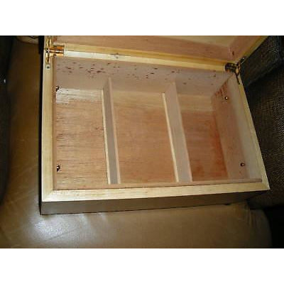 designer furniture type  humidor Measures 16" L x 11" W x 6.75" H