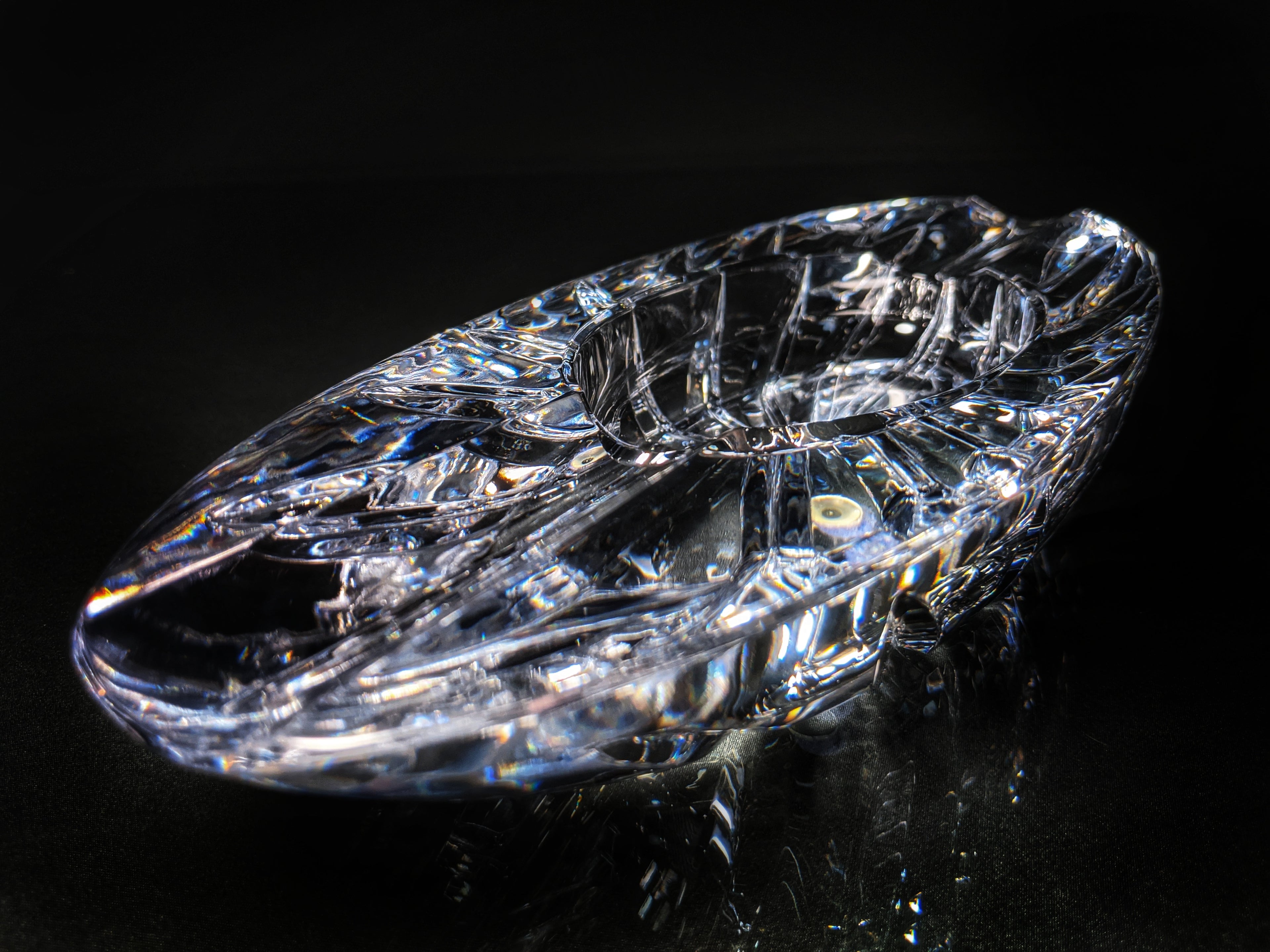 diamond crown windsor crystal collection ashtray