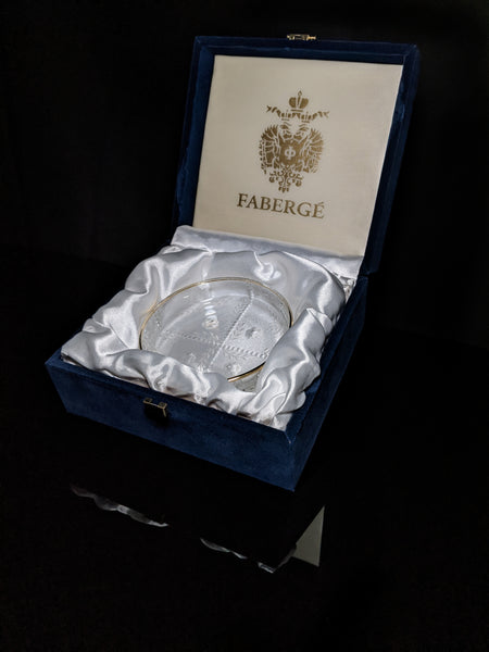 faberge bottle coaster Louis XVI in the original box