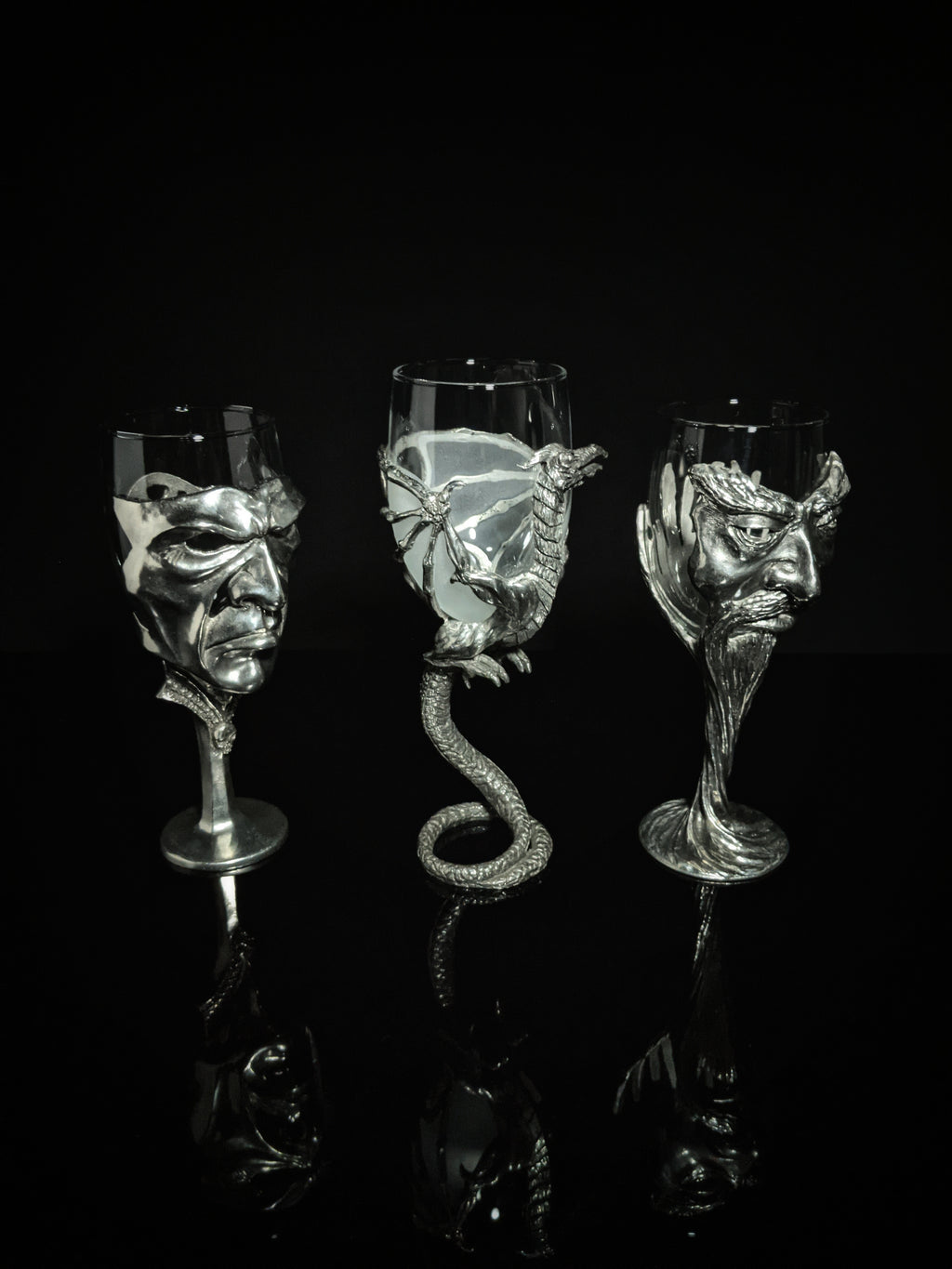 Royal Selangor Lord of Rings Pewter Glasses