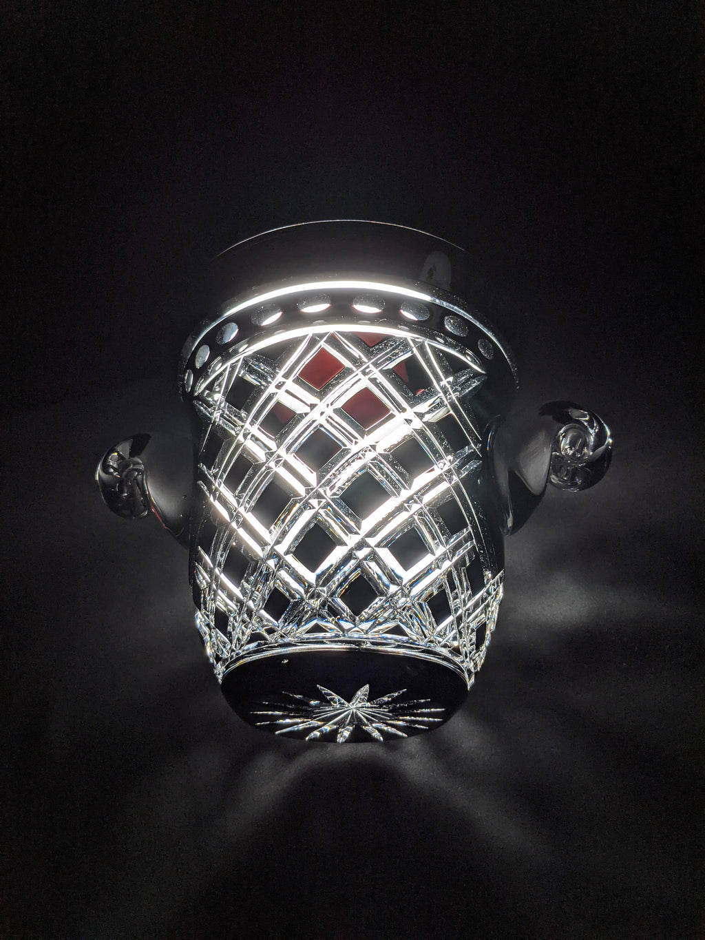 Black Crystal Champagne Ice bucket without  the original box