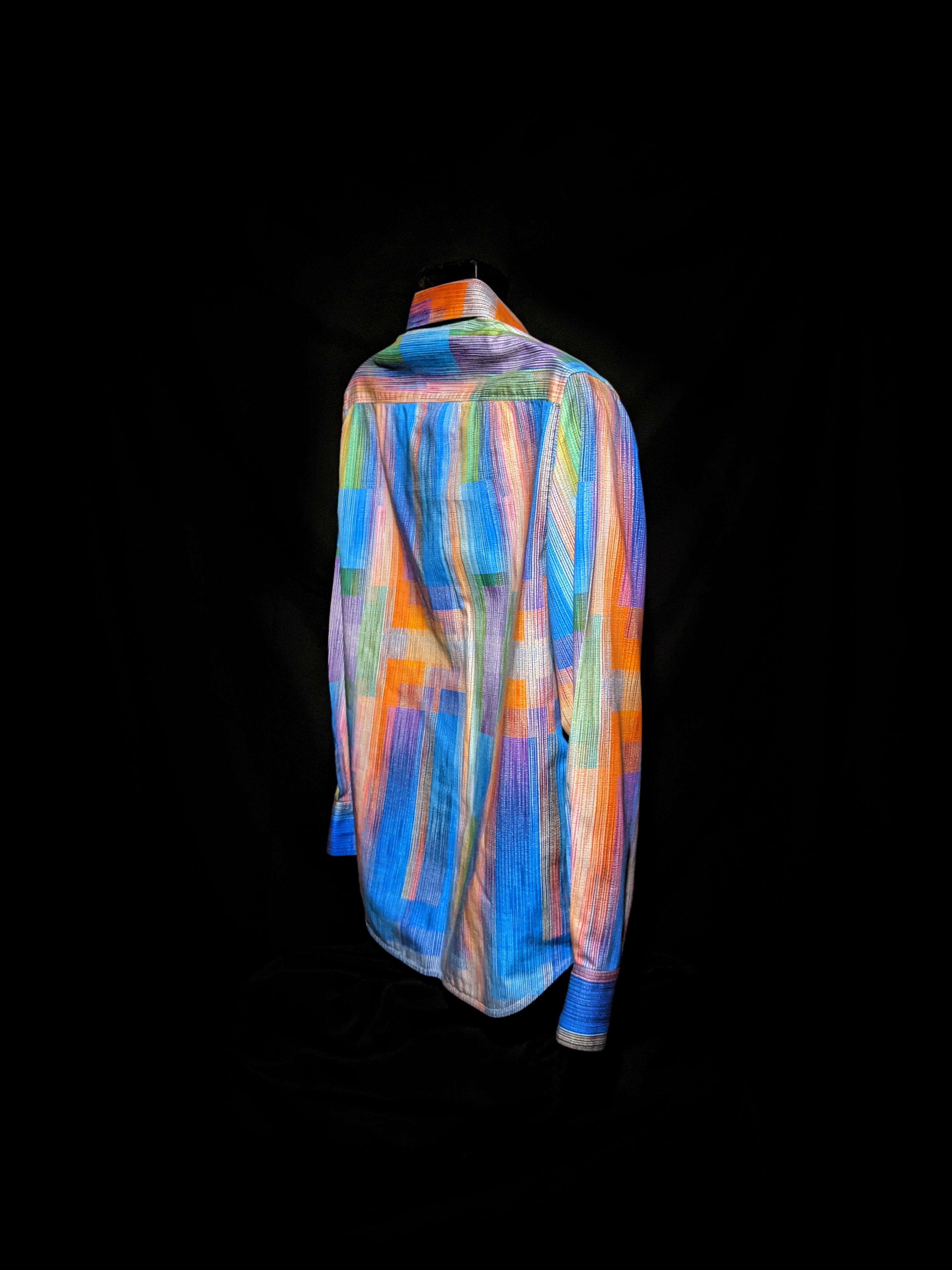 Robert Graham - Colorful Long Sleeve - Men's Medium Button Down Classic Fit