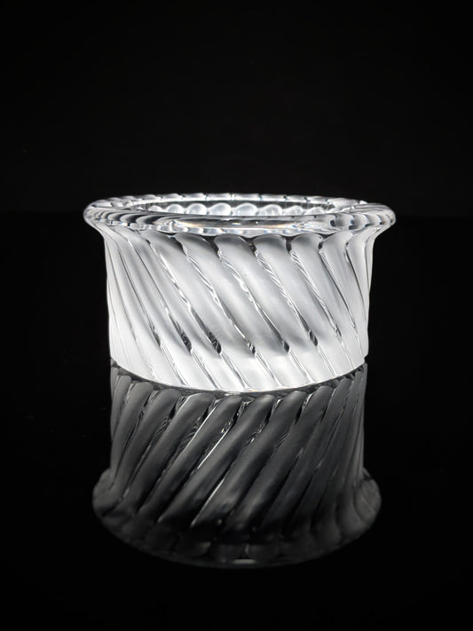 Lalique France Crystal Smyrne Ashtray