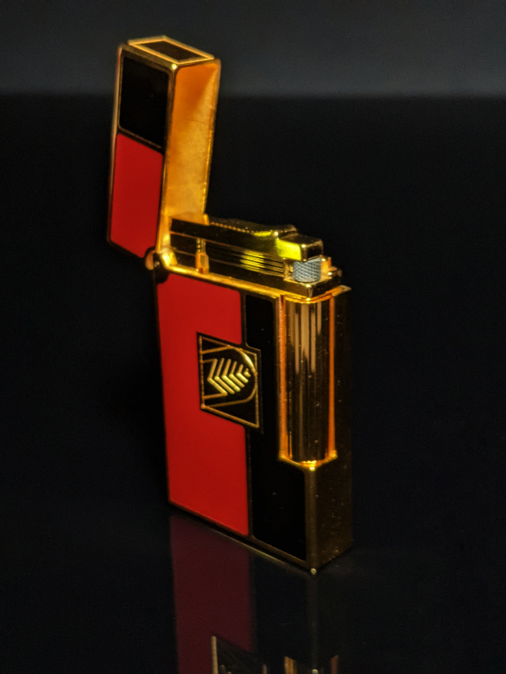 ST Dupont Casa Del Habanos  Collection L2 Lighter No Gas ( Empty )