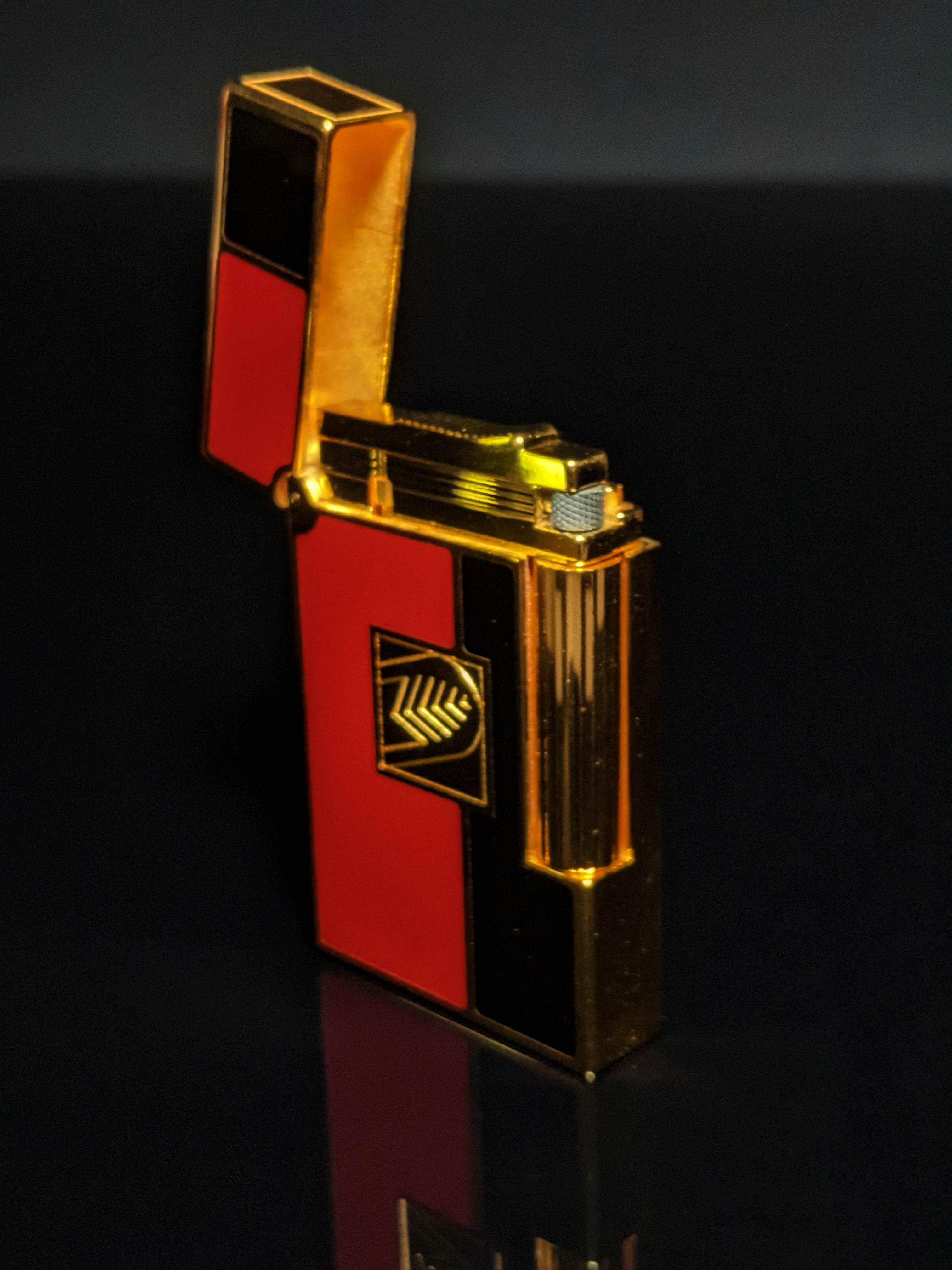 ST Dupont Casa Del Habanos  Collection L2 Lighter No Gas ( Empty )
