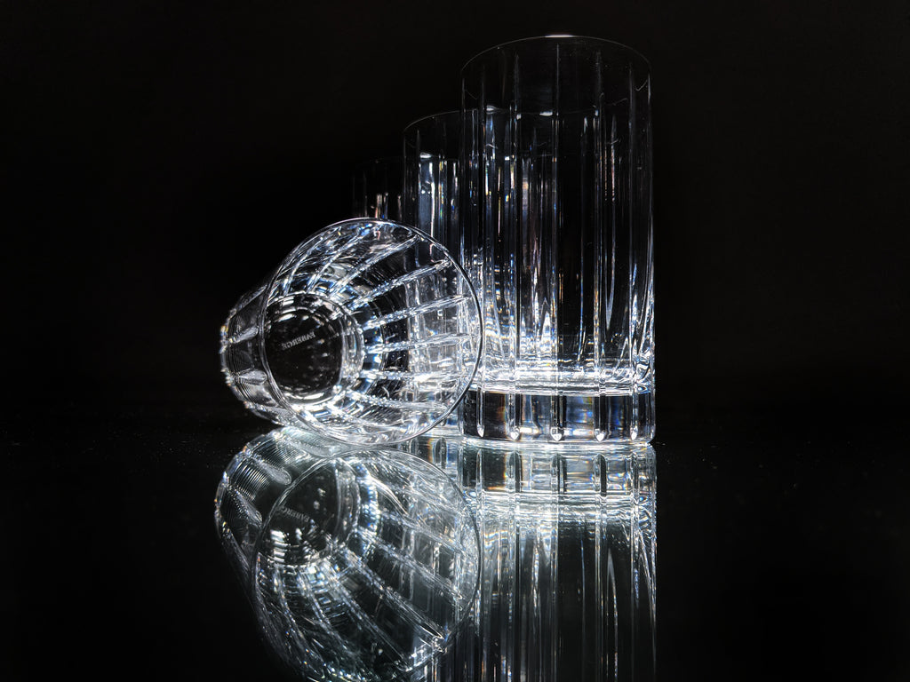 Faberge  Pavillon Highball  Glasses Style # : 441-04-4 Made in Slovenia set of 4