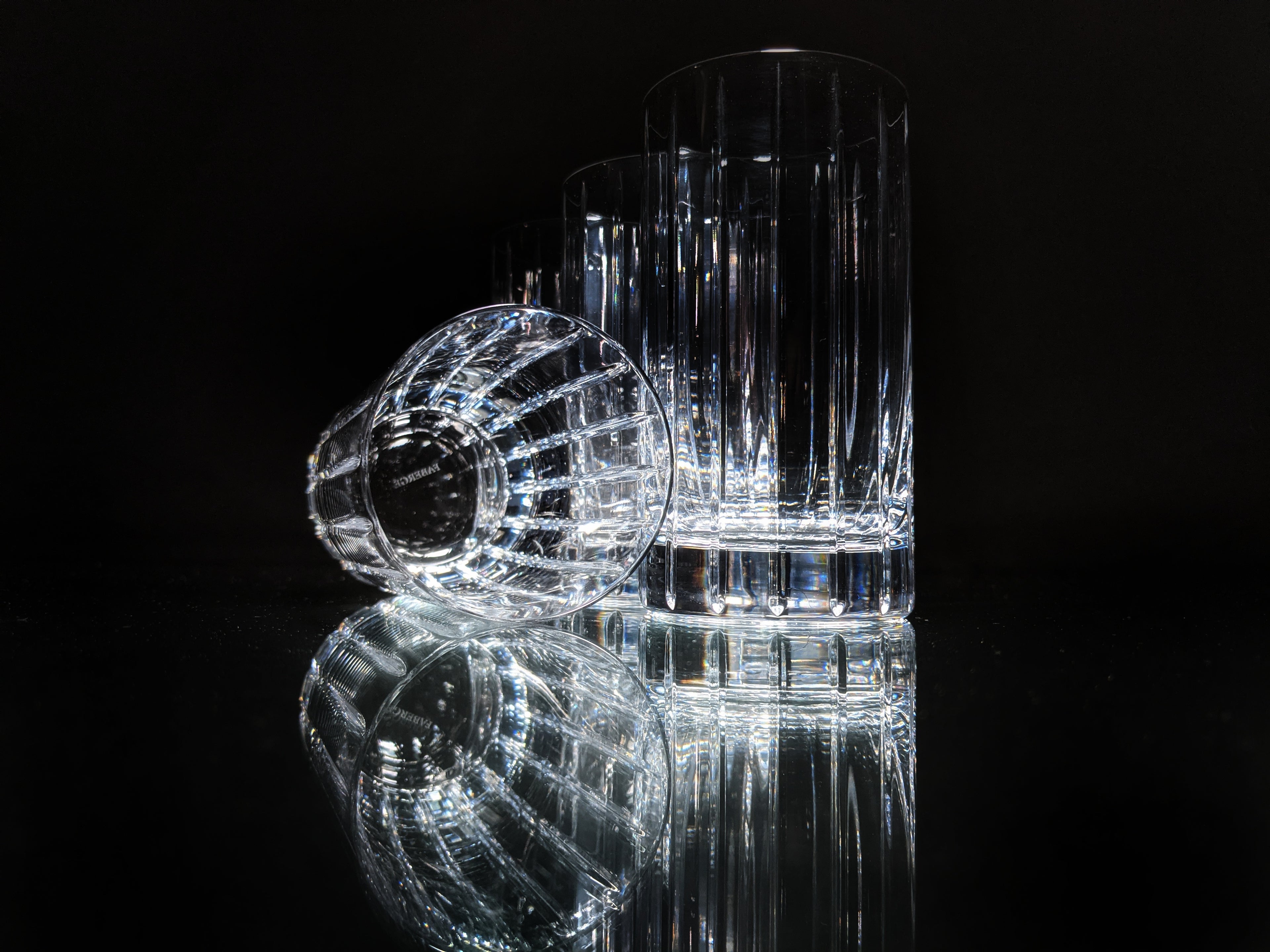 Faberge  Pavillon Highball  Glasses Style # : 441-04-4 Made in Slovenia set of 4