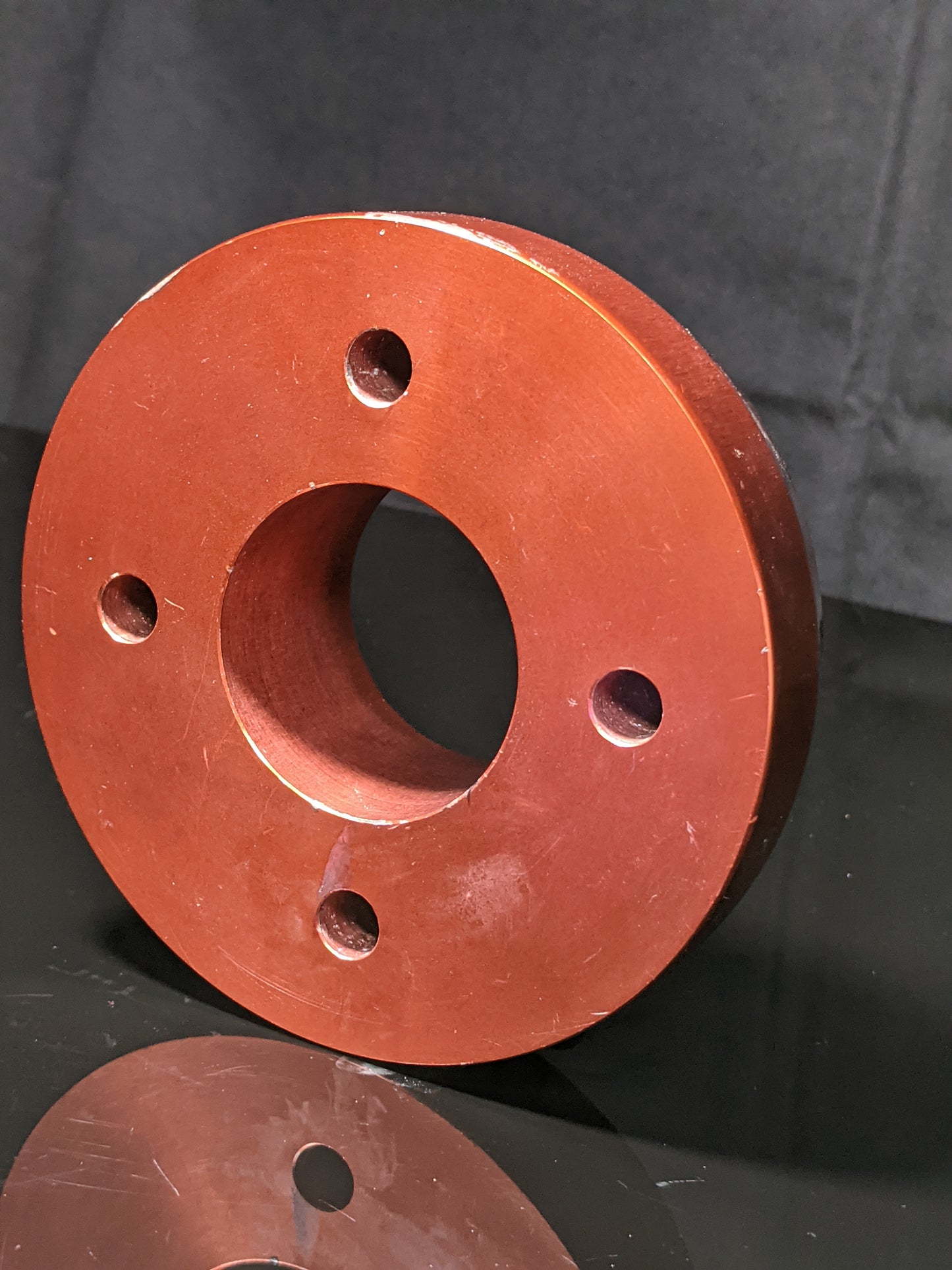 Marine Machine Red Anodized Dash Mount Spacer