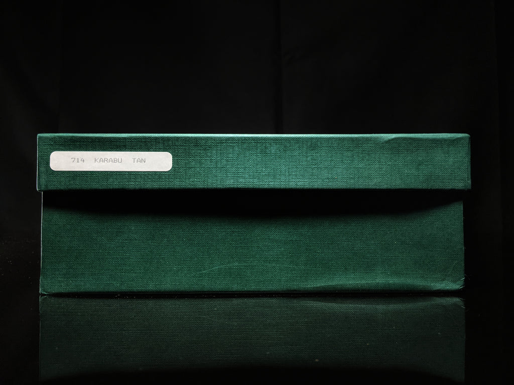 Pheasant by R.D.Gomez | Spain | Tan Leather Box Case | P.N: 714-Karabu-Tan
