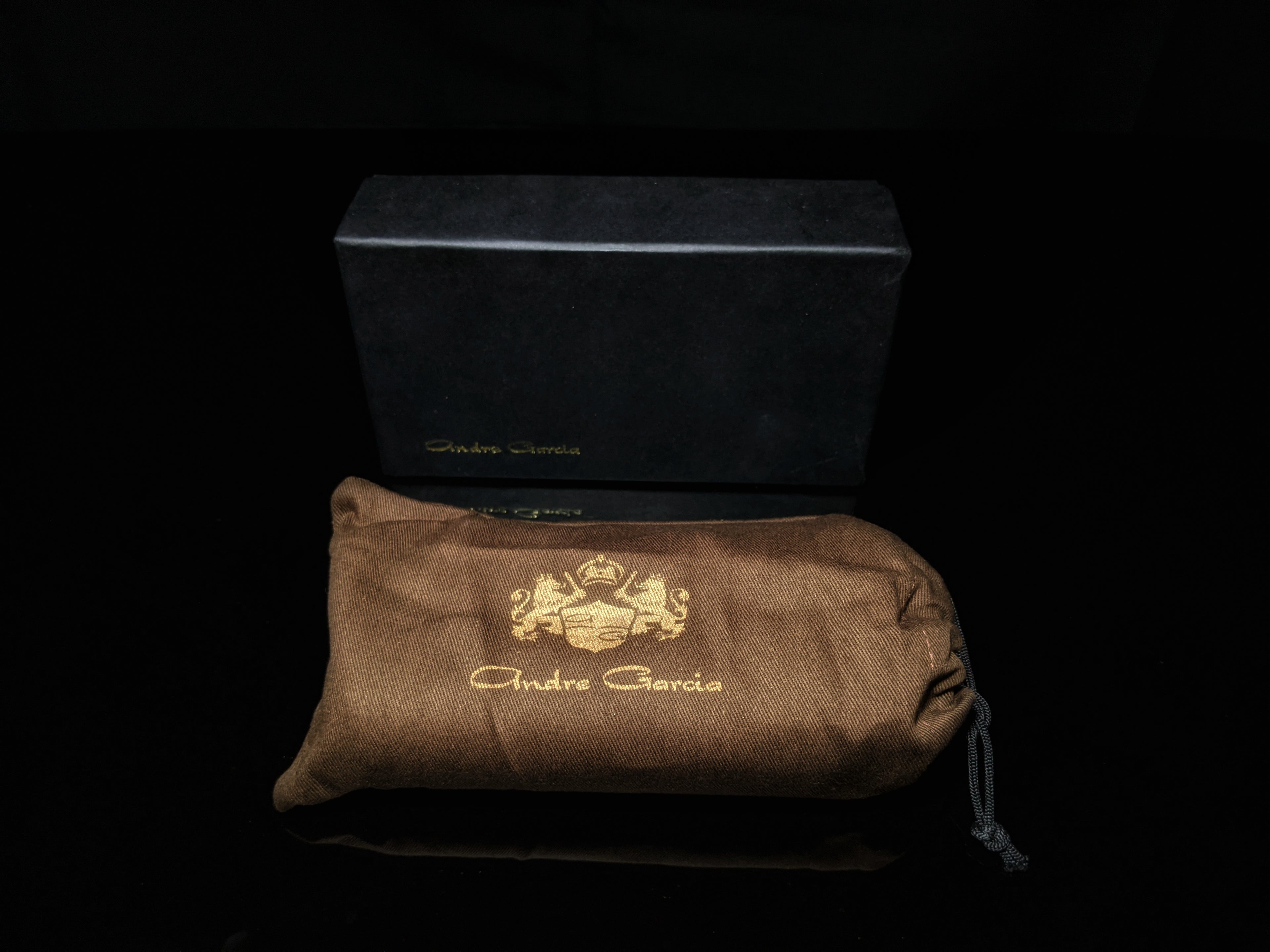 Andre Garcia Dark Brown Horizontal leather case AGHBRH
