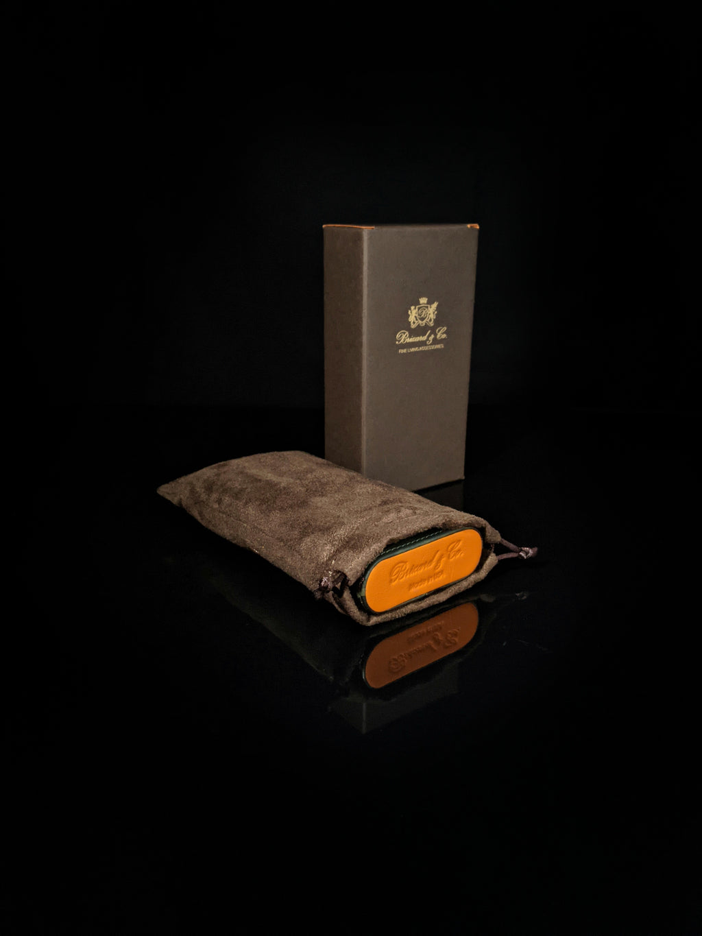 Brizard and Co. Show Band 3 Cigar Case — Camouflage Leather