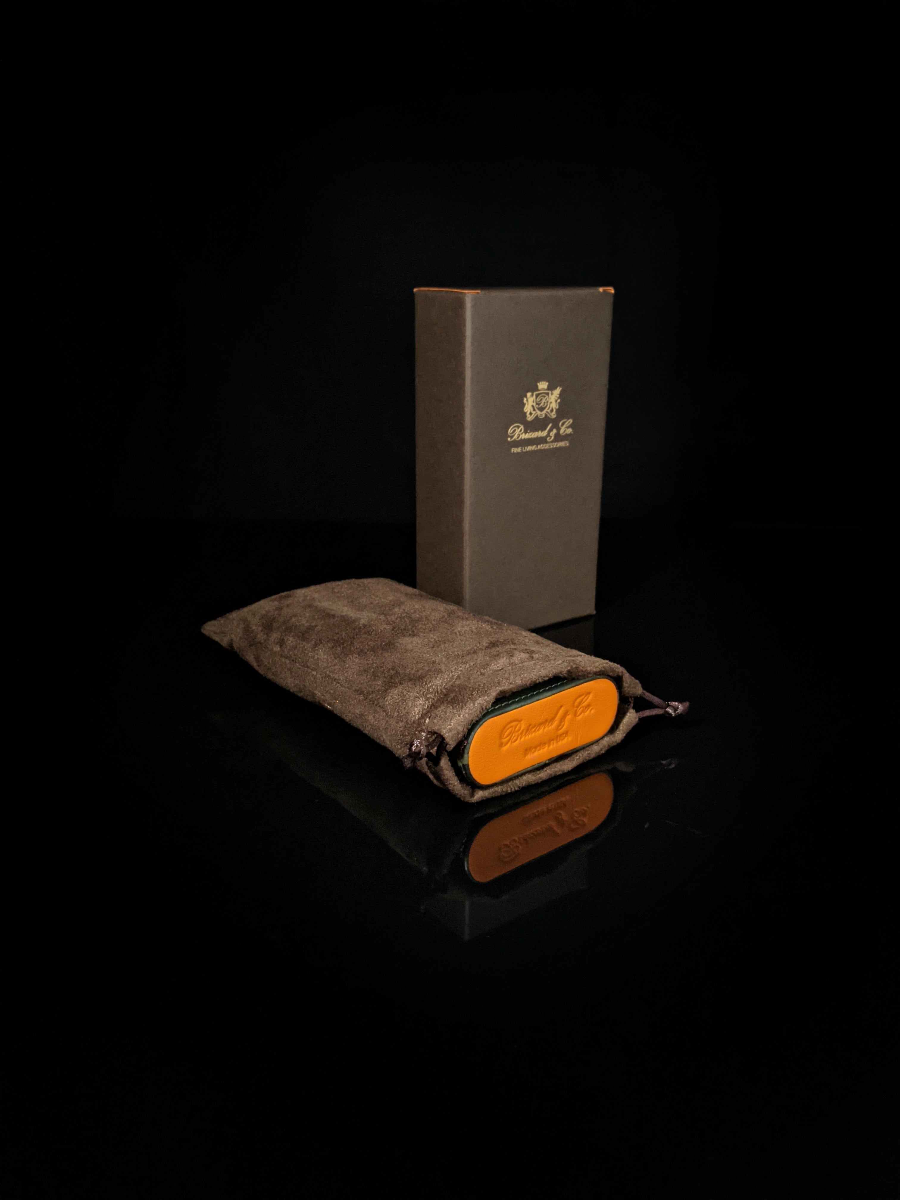 Brizard and Co. Show Band 3 Cigar Case — Camouflage Leather