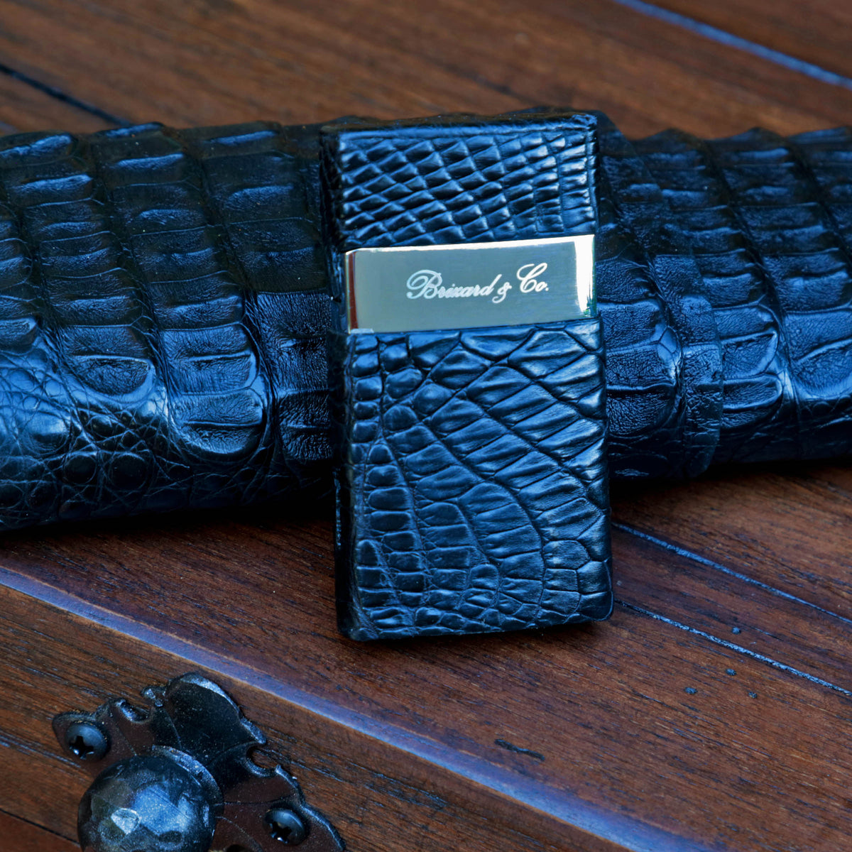 Brizard and Co Venezia Caiman Black Lighter