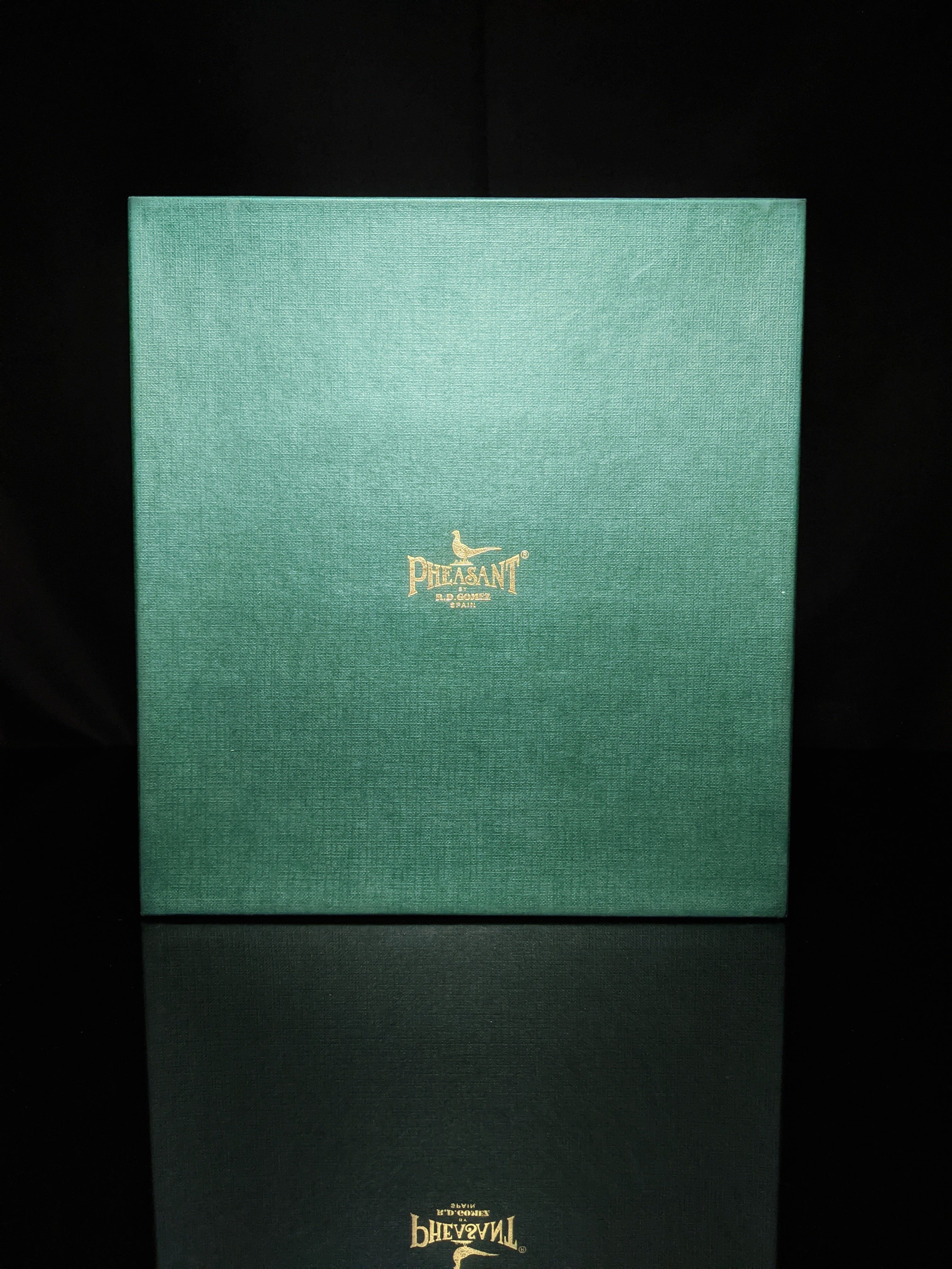 Pheasant by R.D.Gomez | Spain | Tan Leather Box Case | P.N: 714-Karabu-Tan