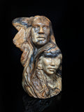 beautiful statue stands approx 9" tall