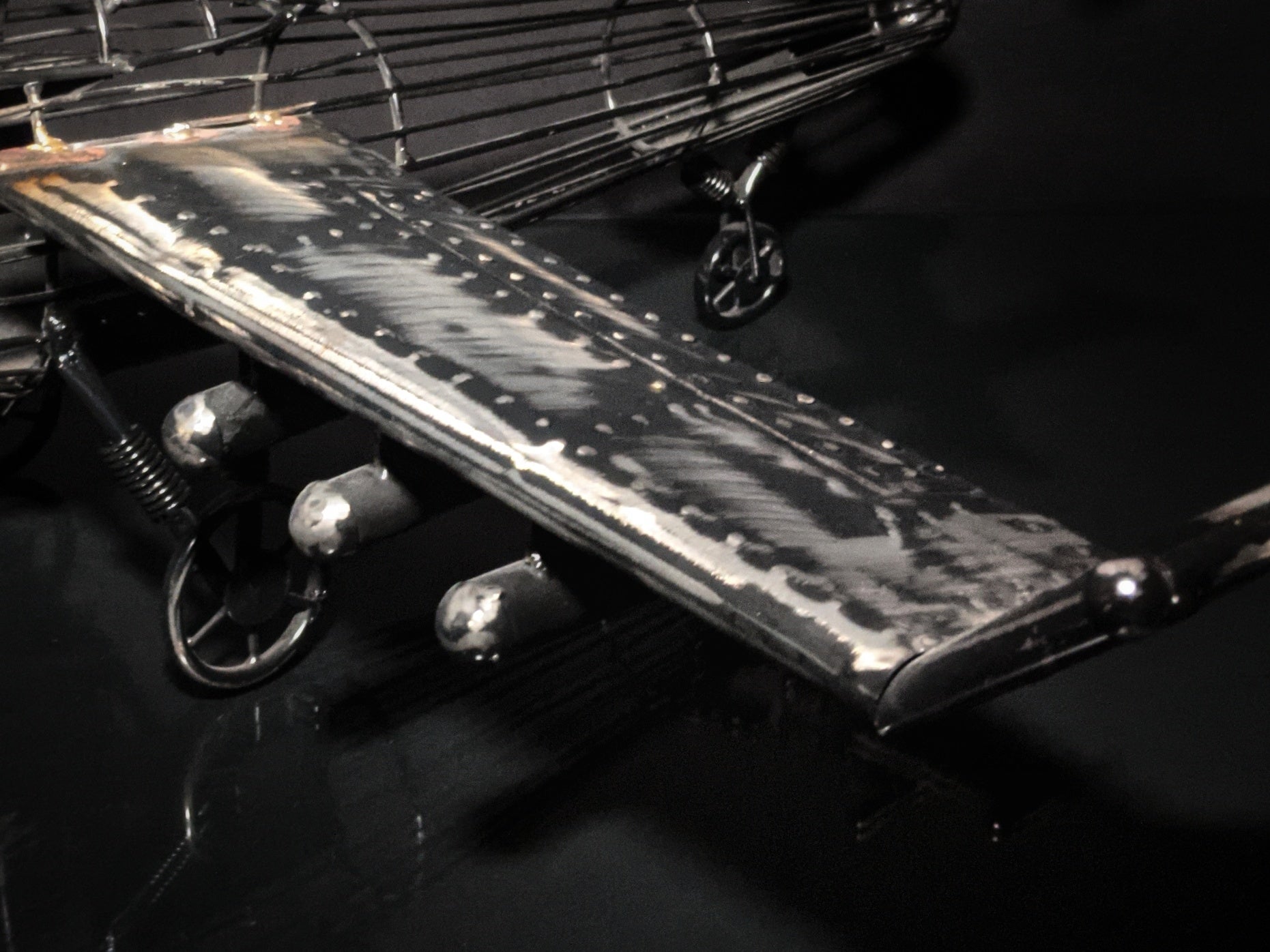Airplane Metal Art Sculpture