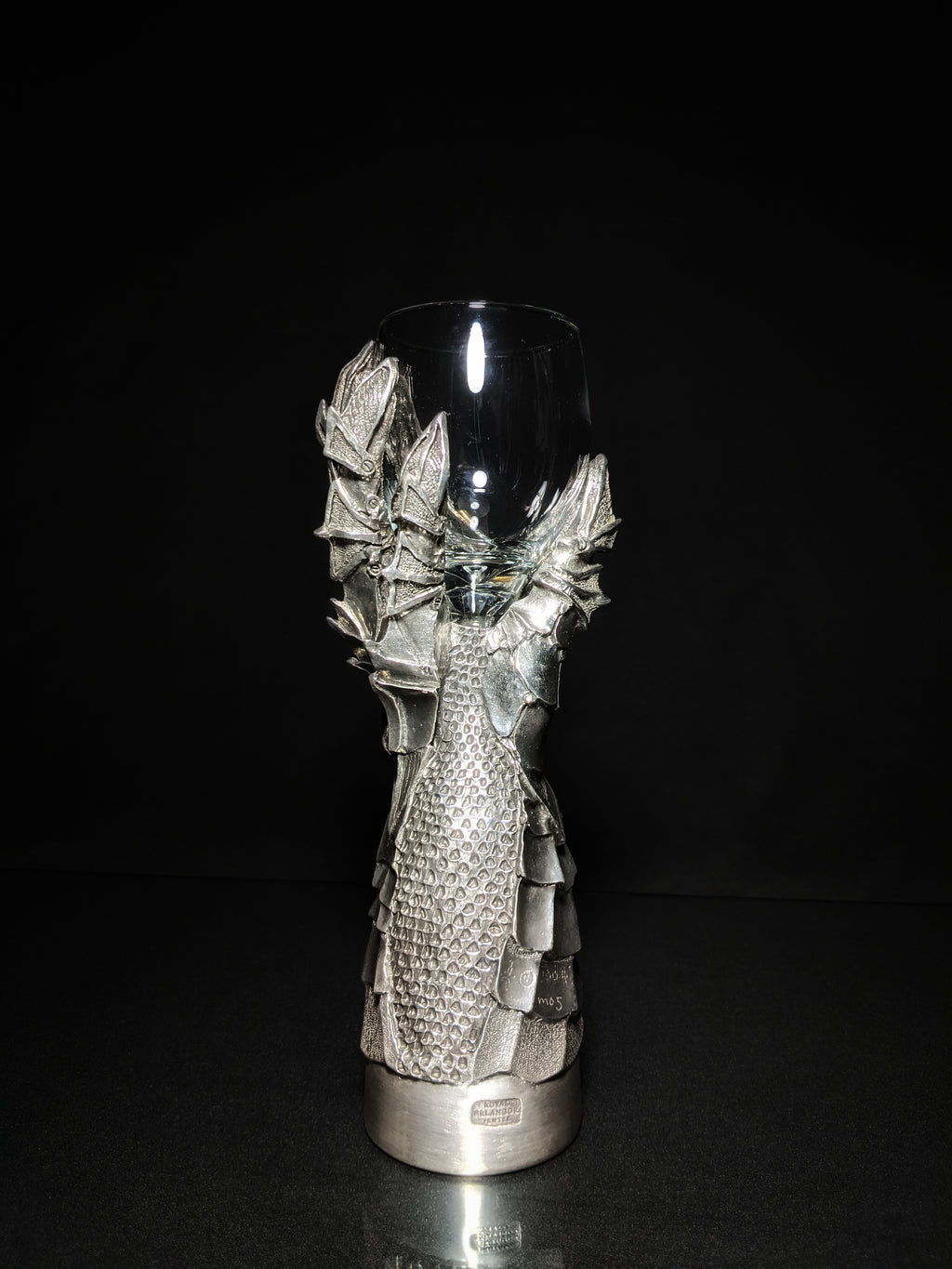 Royal Selangor Pewter Lord of Rings Wine Goblet
