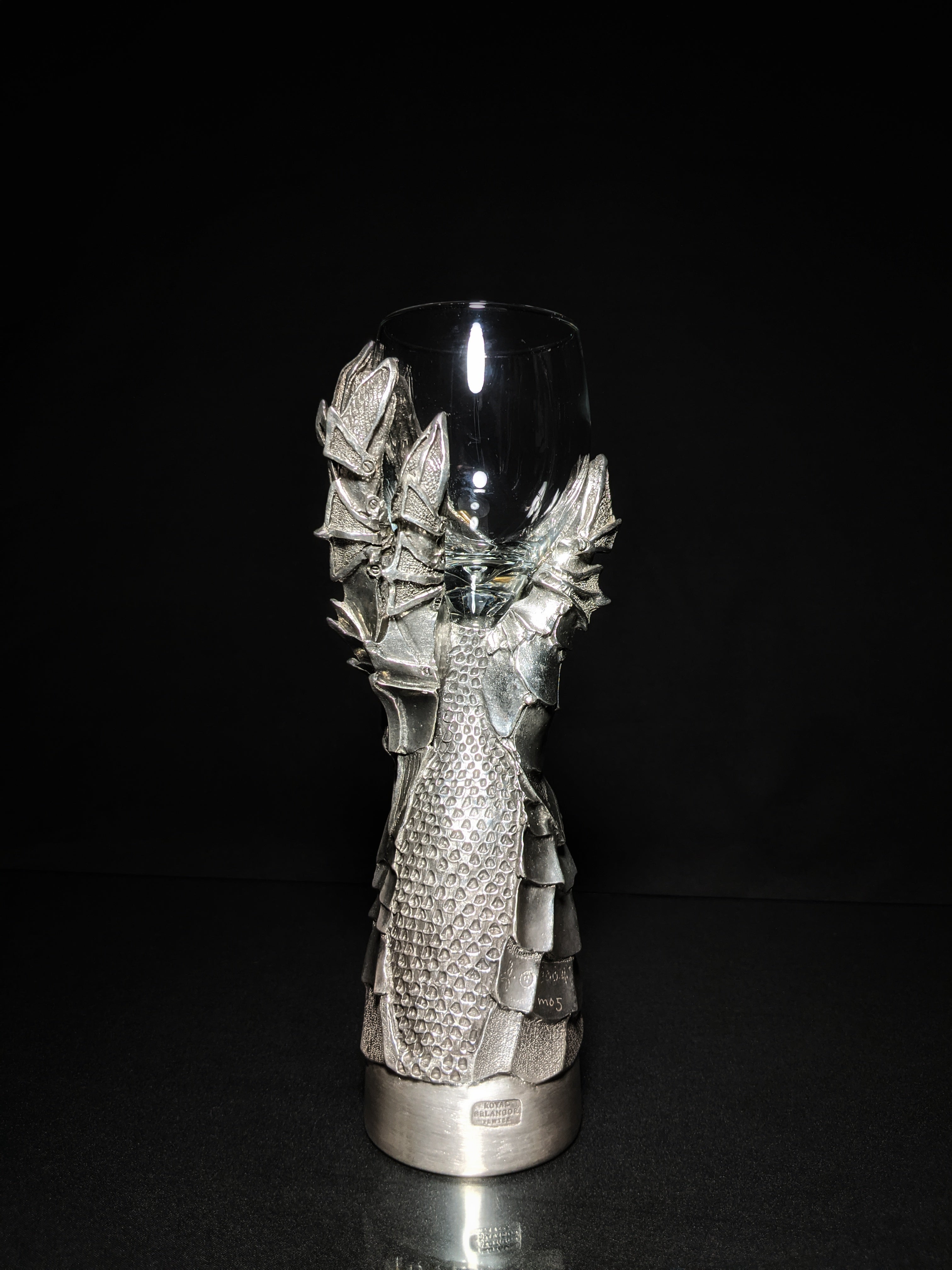 Royal Selangor Pewter Lord of Rings Wine Goblet