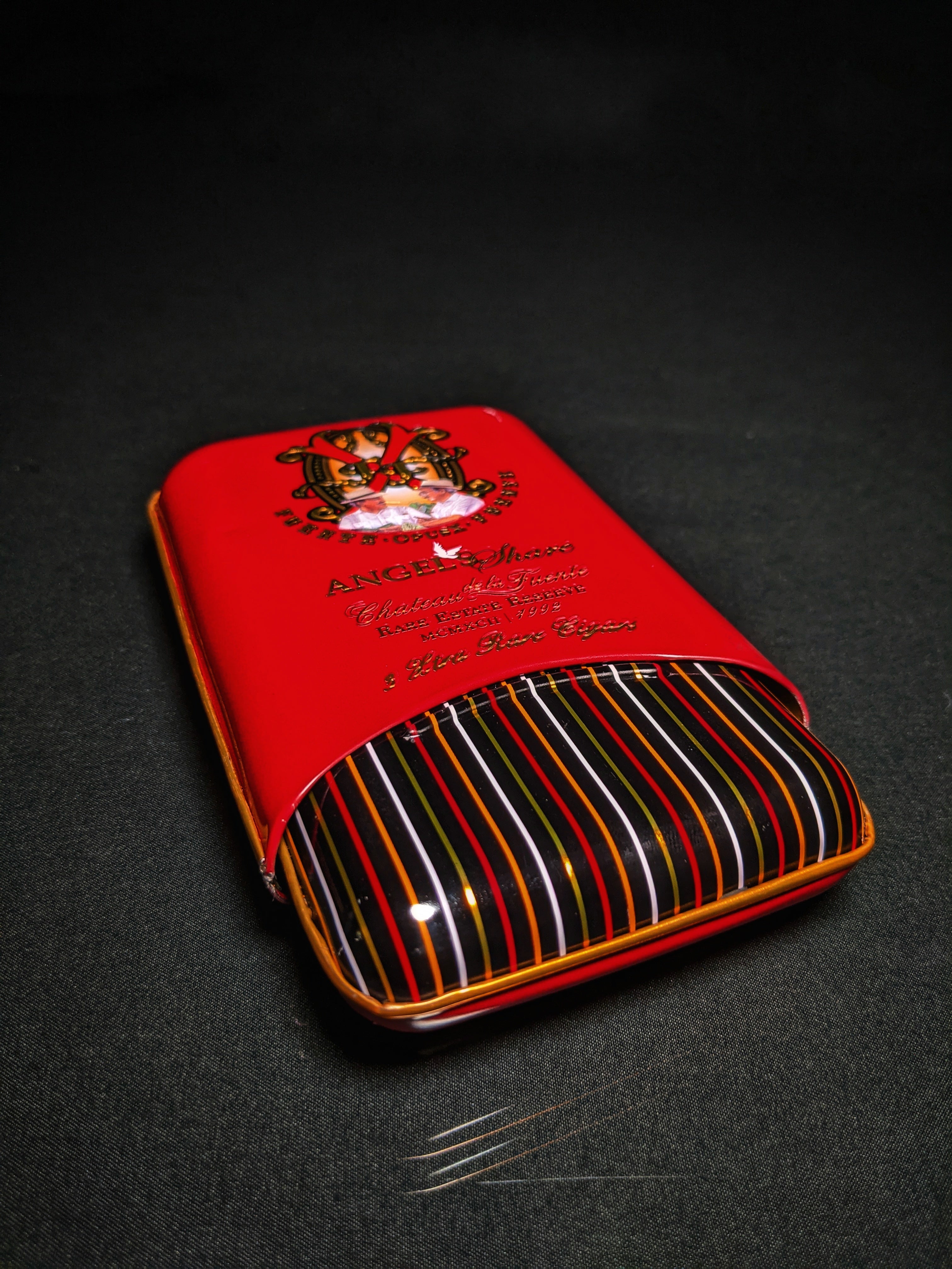 Angel Share Fuente Opus X Robusto Metal Empty Case