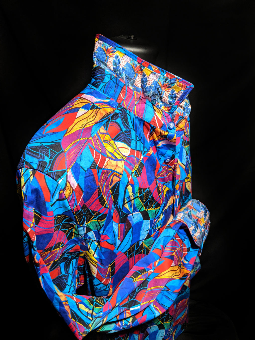 Robert Graham Billings Long Sleeve Colorful Shirt Size Large