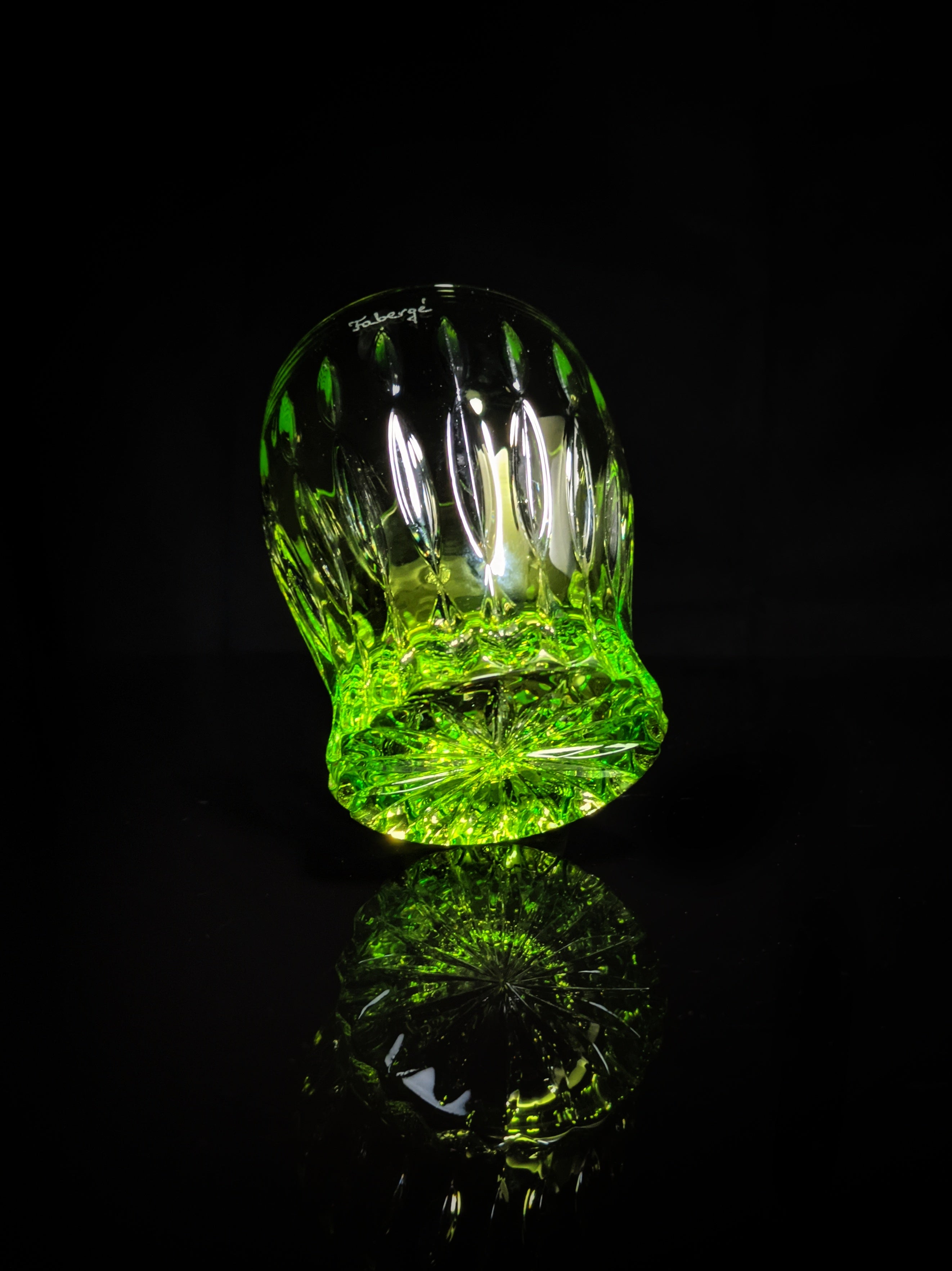 Fabergé Crystal Colored Glasses — Set of 4