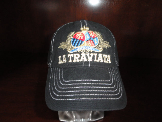 CAO LA TRAVIATA BLACK  LOGO  CAP NEW