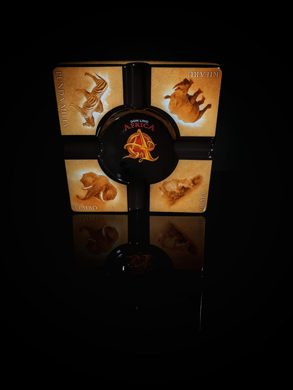 Don Lino Africa  Ceramic 10" Ashtray NIB