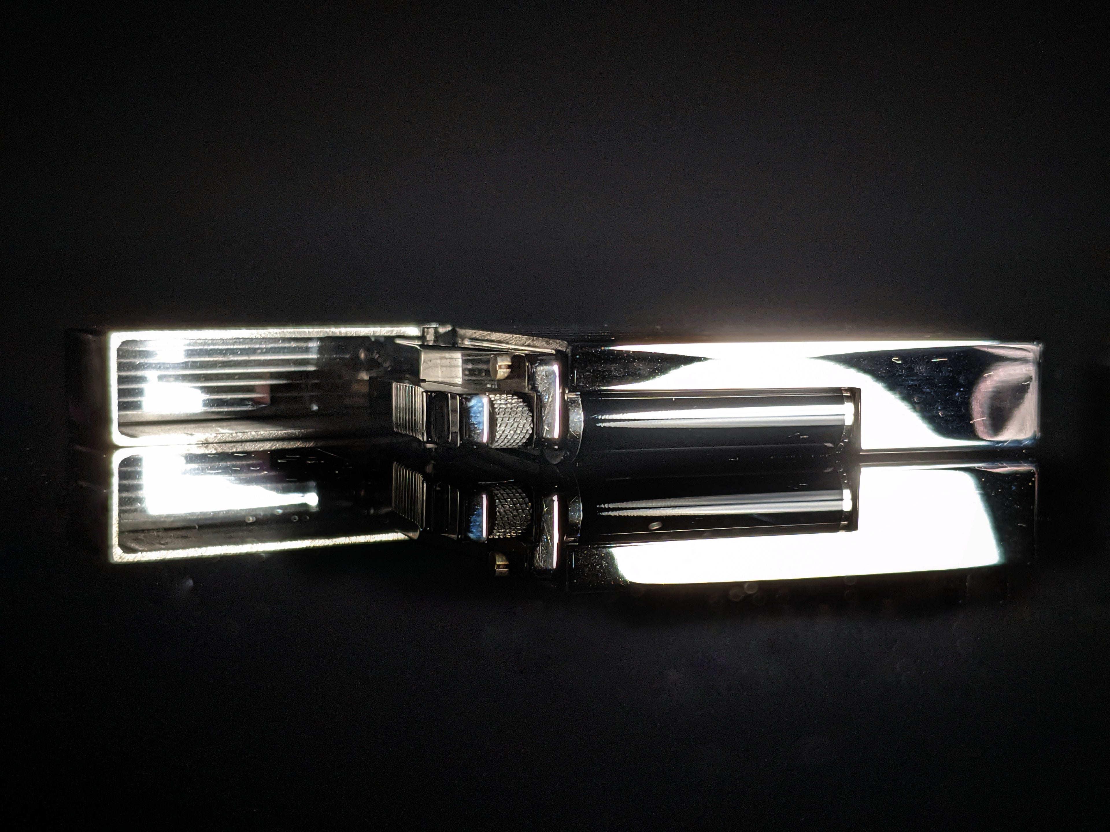 ST Dupont Black Lacquer & Palladium L2  Lighter