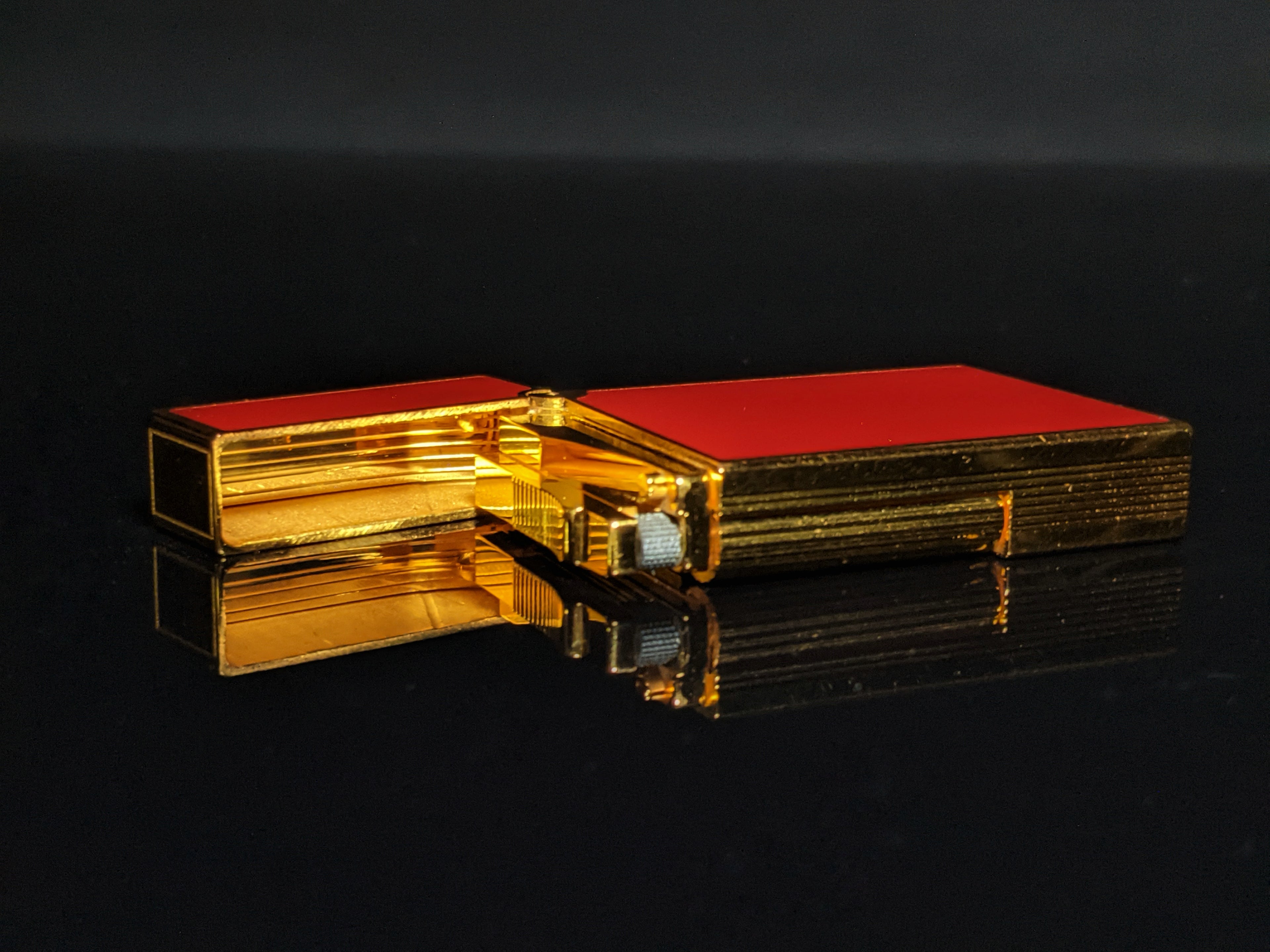 ST Dupont Casa Del Habanos  Collection L2 Lighter No Gas ( Empty )