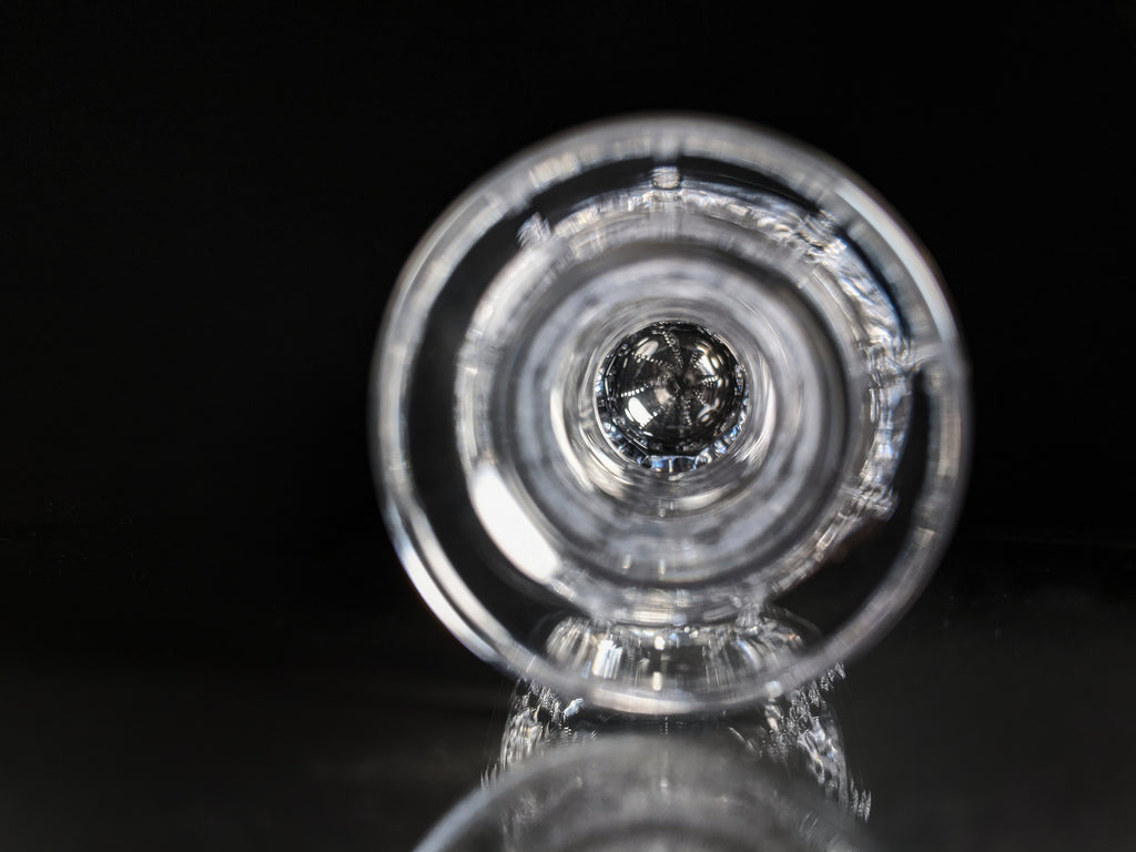 Faberge Bristol Clear Crystal Decanter NIB