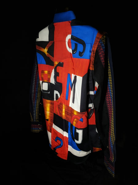 Robert Graham Jomadubu Limited Edition Embroidered Long Sleeve Sport Shirt