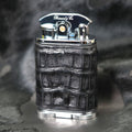 Brizard and Co. Gatsby Table Lighter — Black Caiman, New in Box