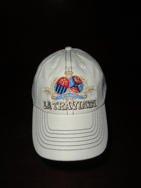 CAO LA TRAVIATA Natural colored canvas baseball cap New