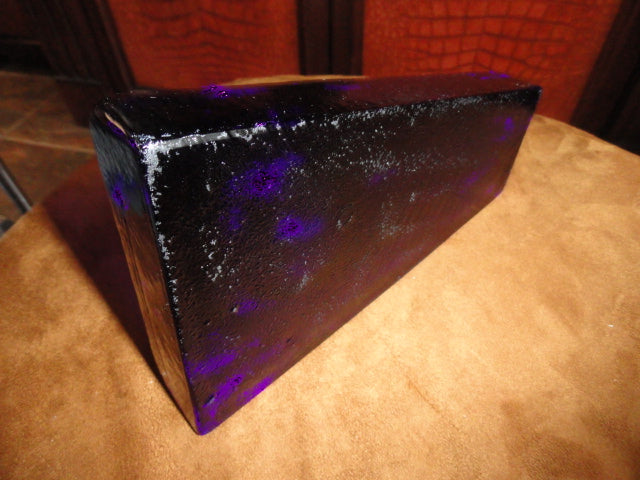Comoy's Cobalt Blue Heavy Glass Ashtray