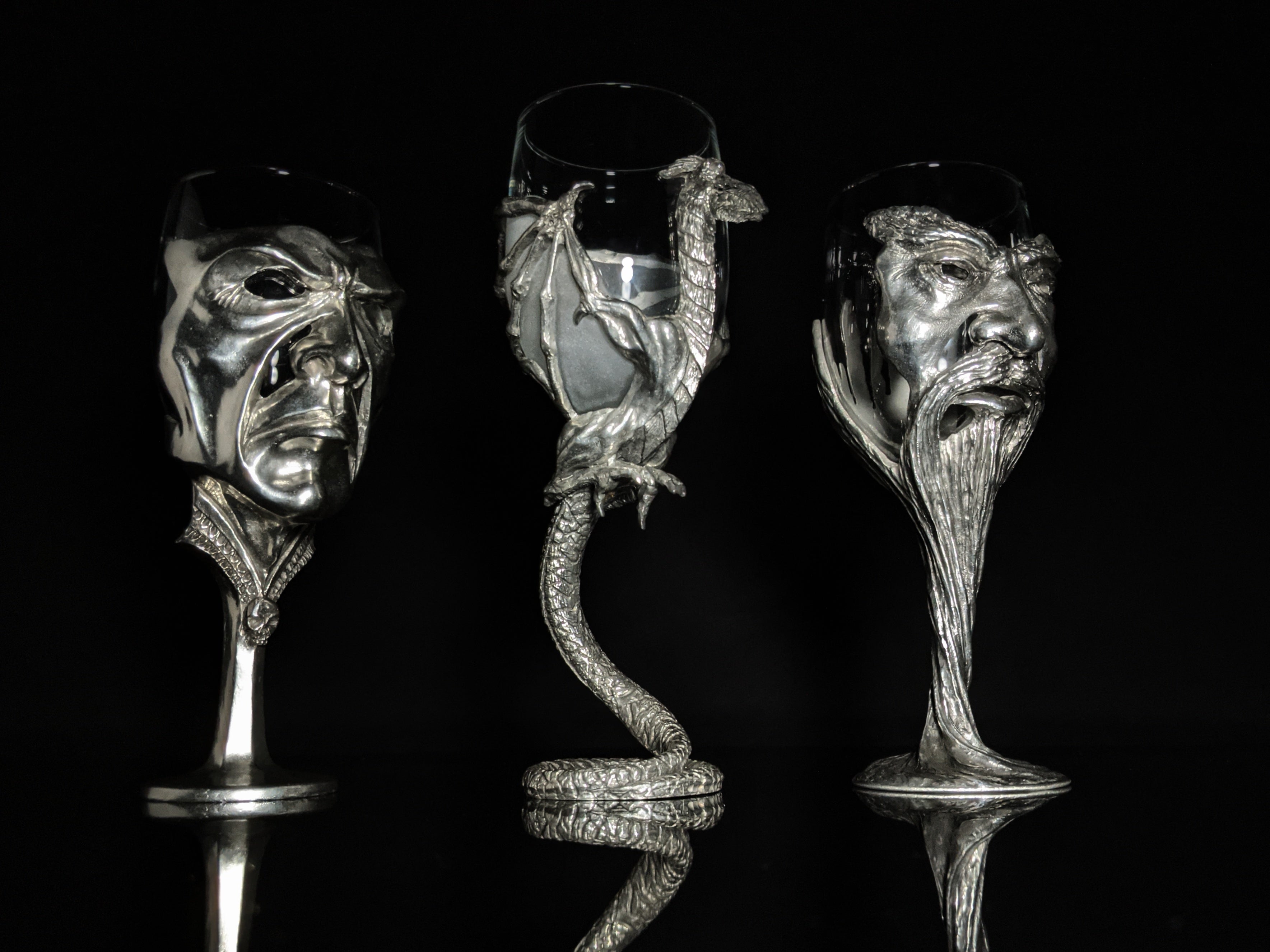 Royal Selangor Lord of Rings Pewter Glasses